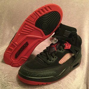 Air Jordan Spizike Bred Anthracite Sz 10